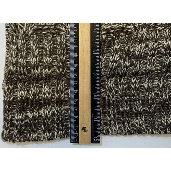 Frye & Co NWT Chocolate Brown Cable Knit Beanie Cuff Knitted Cap-OSFM - Picture 12 of 12